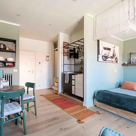 Navigli Studio With Terrace - Walk To Bocconi, Iulm & Darsena דירה *